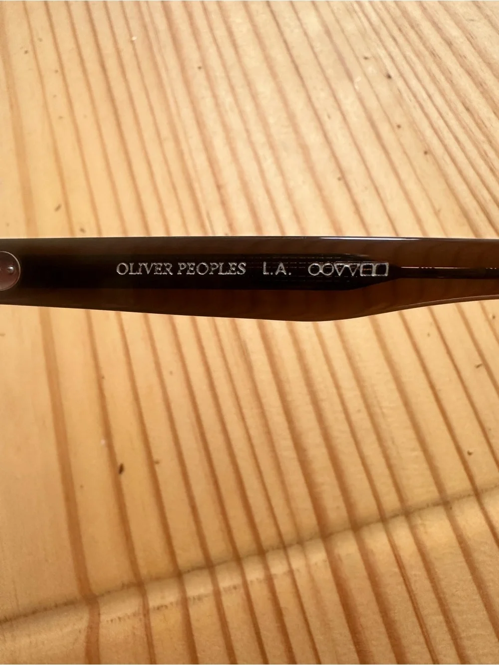 Oliver Peoples Black to Brown Tortoiseshell Blue Blocking Optical Glasses